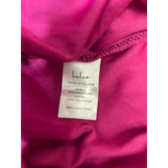 LULU'S L Heavenly Hues Pink Magenta Bridesmaid Formal Party Maxi Dress NEW B94 - Picture 7 of 10